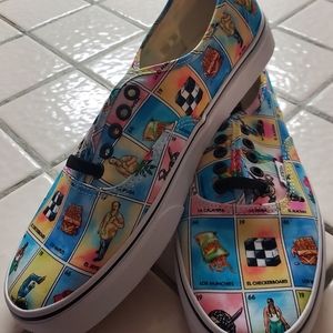 Loteria inspired Los Vans sneakers Men's 10